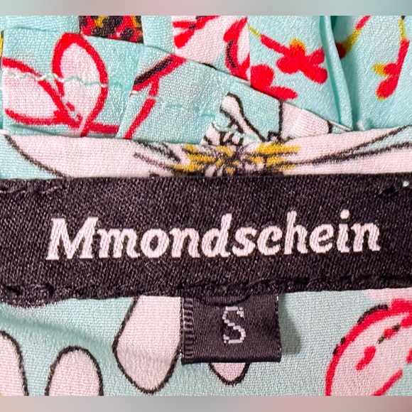 mondschein Women's Vintage Off Shoulder Evening Party Chiffon Maxi Dress size S - Picture 8 of 9